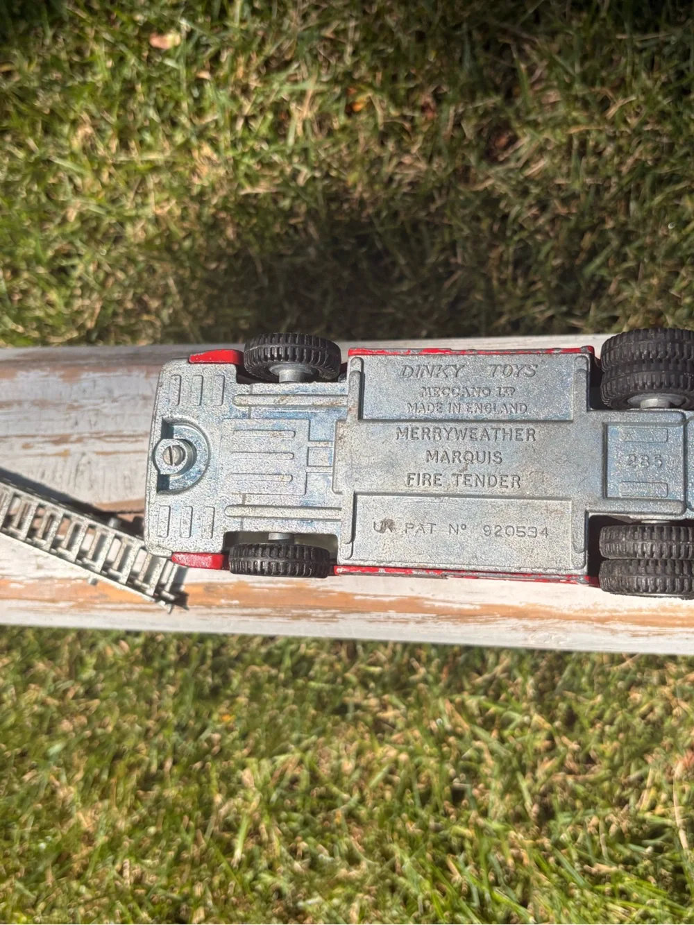 Vintage Dinky Toys Merryweather Marquis Fire Tender Truck Toy